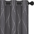 Deconovo Blackout Curtains, Thermal Insulated Noise‑Reducing Grommet Drapes by Deconovo