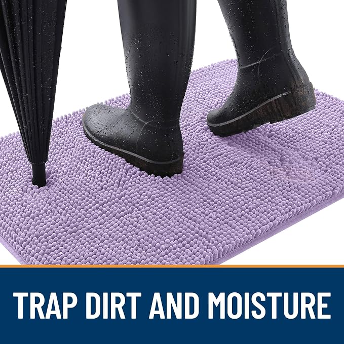 OLANLY Dog Door Mat for Muddy Paws 24x16, Absorbs Moisture and Dirt, Absorbent - Image 2