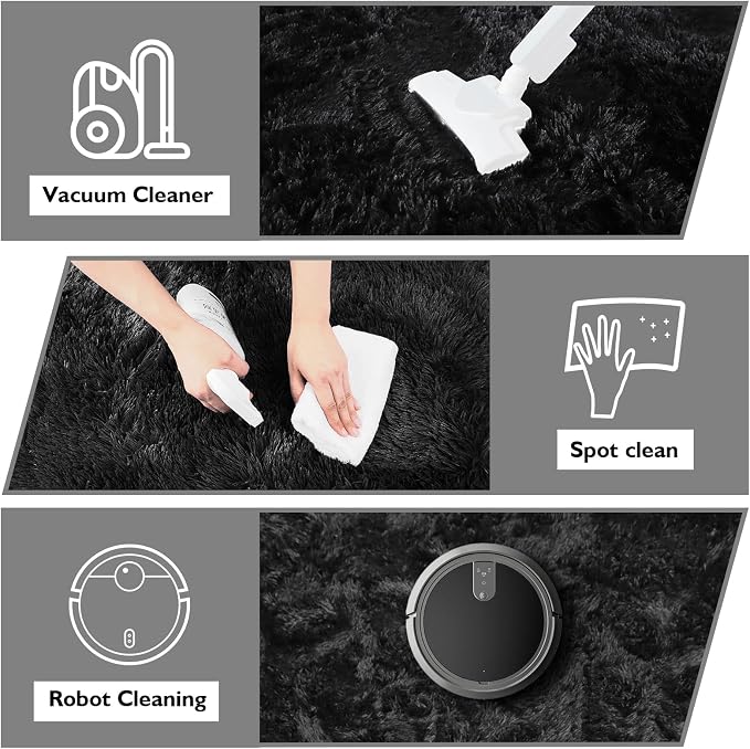 8x10 Fluffy Area Rugs for Living Room, Shag Area Rug for Bedroom - Image 4