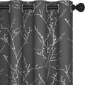 Deconovo Grey Blackout Curtains, Thermal Insulated Soundproof Drapes, 52 x 84 by Deconovo