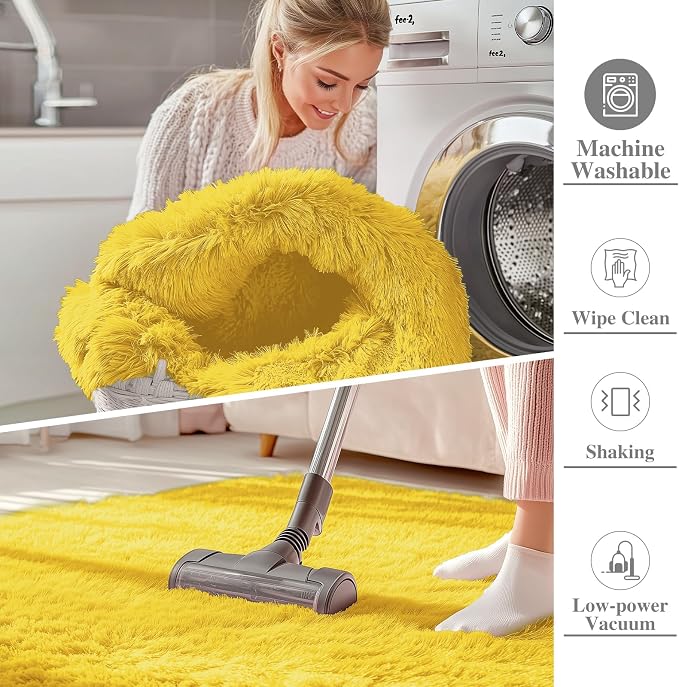 OLANLY 8x10 Machine Washable Large Area Rugs - Image 2