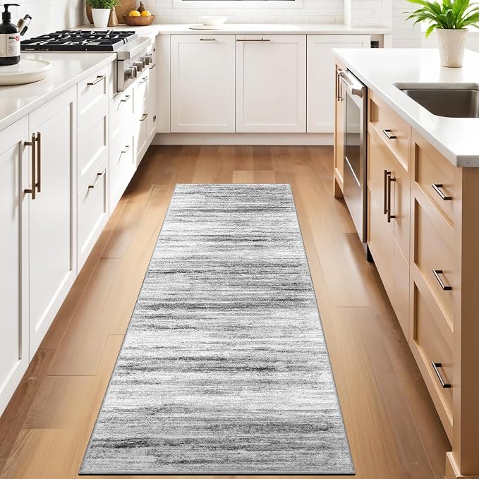 3x9 Washable Runner Rug for Family: Easy-to-Clean Runners for Hallway Entryway - Image 3