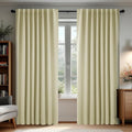 Deconovo Blackout Curtains, Thermal Insulated, W70 x L95 2 Panels, Back Tab by Deconovo