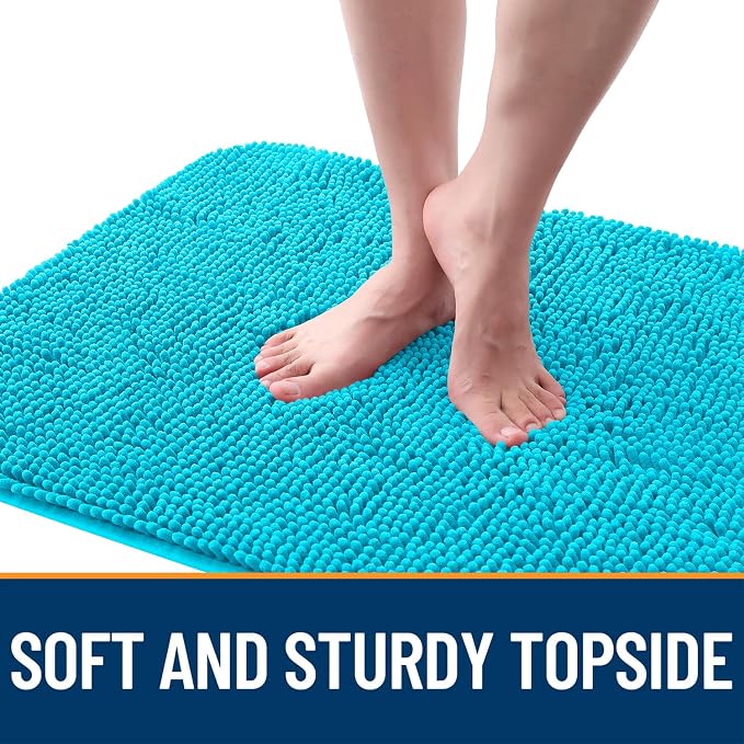 OLANLY Dog Door Mat for Muddy Paws 35x24, Absorbs Moisture and Dirt, Absorbent - Image 4