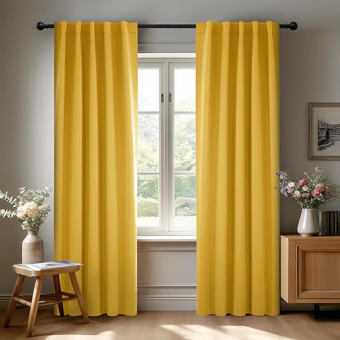 Deconovo Blackout Curtain Panels by Deconovo