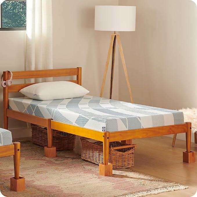 Sealy Dreamlife 6” Foam Mattress-in-a-Box, Twin, SealyComfort Gel Memory Foam, Surface-Guard Technology, Breathable Comfort