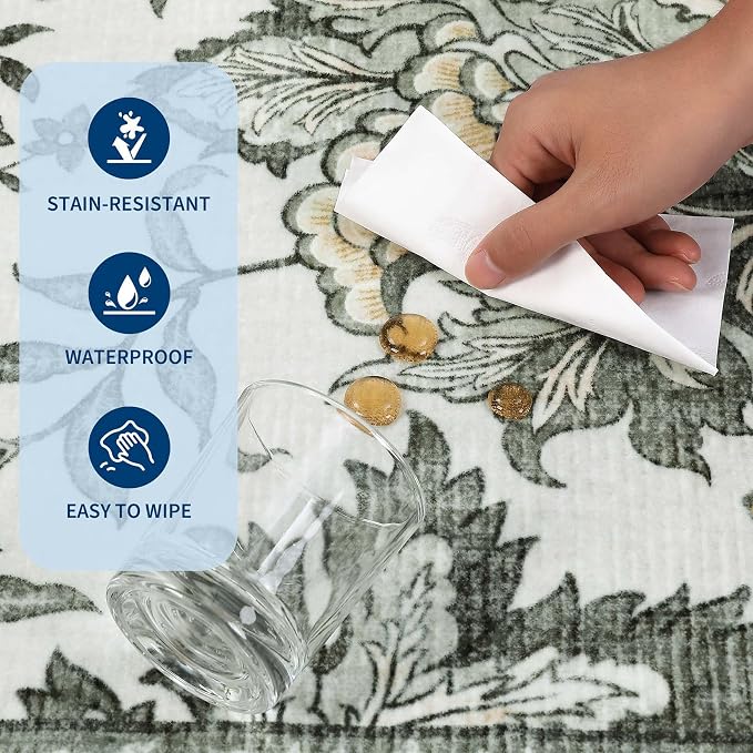GarveeHome Provence 10x13 Area Rug - Image 5