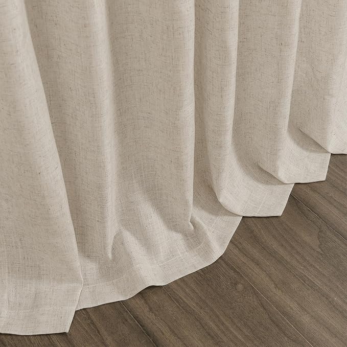 Boho Linen Curtains 80 Inch Length - Image 9