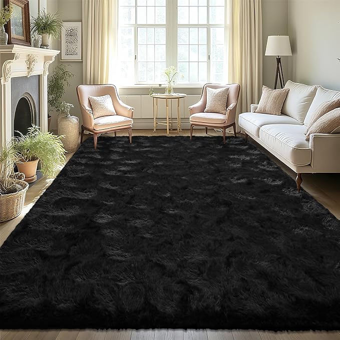 LOCHAS Ultra Soft Indoor Modern Area Rugs Fluffy Living Room Carpets - Image 7