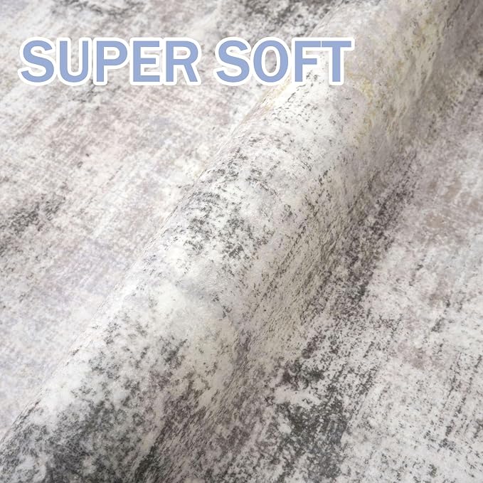 IOHOUZE Abstract Area Rug 4x6 Ft Washable Rugs - Image 7