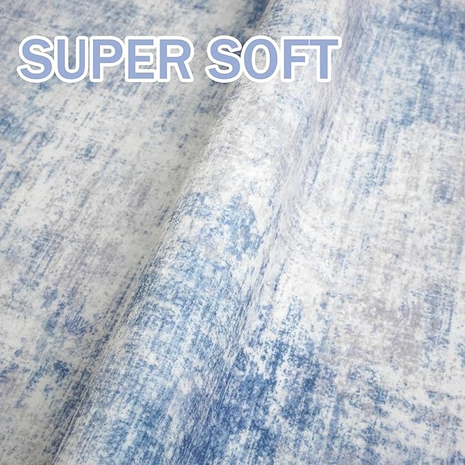 IOHOUZE Abstract Runner Rug 2x10 Ft Washable Runners - Image 6