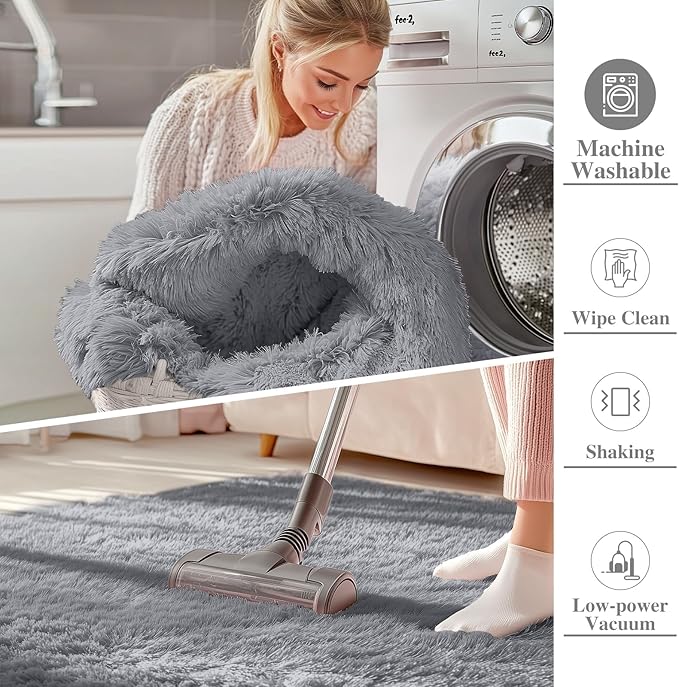 OLANLY 6x8 Machine Washable Large Area Rugs - Image 2