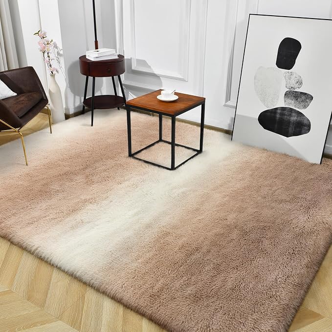 TWINNIS Super Soft Shaggy Rugs Fluffy Carpets, 6x9 Feet, Indoor Modern Plush - Image 9