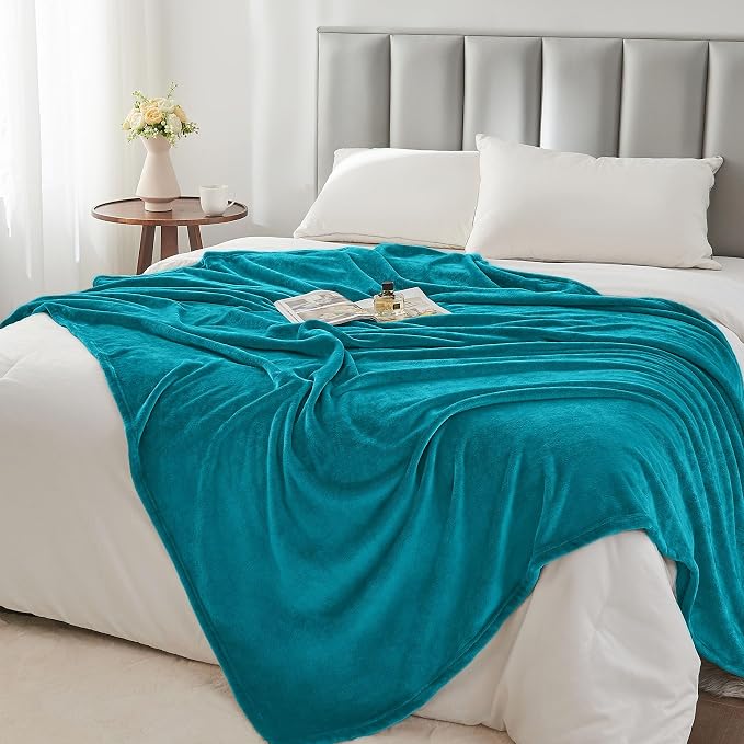 BEDELITE Fleece Blankets Queen Size Bluebird Throw Blankets - Image 5