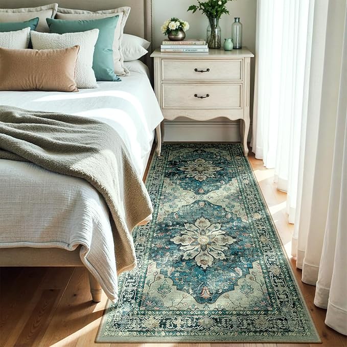 Area Rugs 3'x7' Runner Rug Non Slip Washable - Image 2