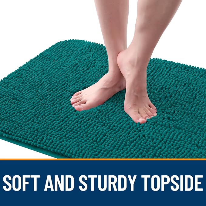 OLANLY Dog Door Mat for Muddy Paws 35x24, Absorbs Moisture and Dirt, Absorbent - Image 4