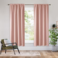 RYB HOME Bedroom Blackout Curtains 54 inches Long, 100% Blackout Thermal by RYBHOME