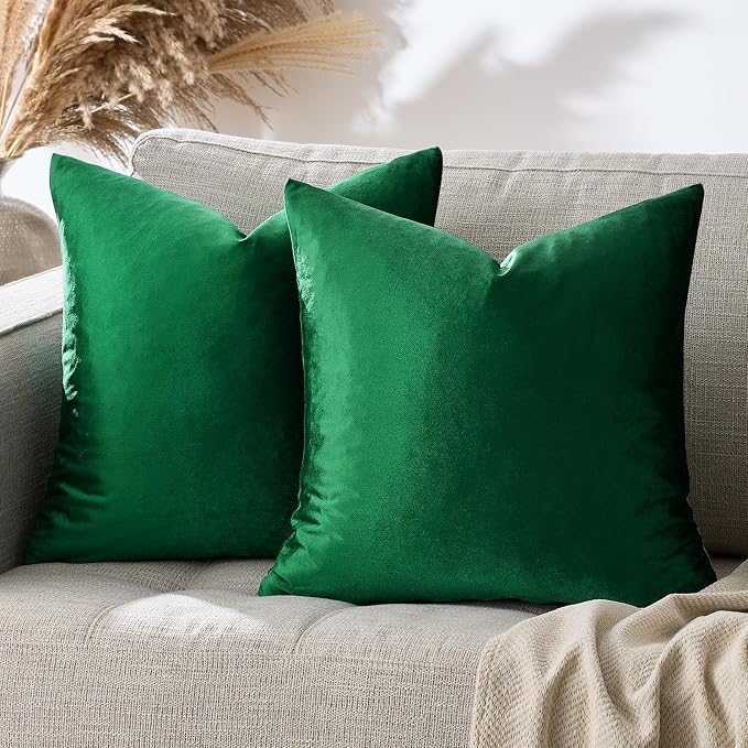 GIGIZAZA Decorative Throw Pillow Covers 20 x 20, Christmas Decor Square Cushion - Image 4