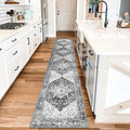 Yamaziot Washable Runner Rug, 2x10 Non-Slip Boho Vintage Hallway Rug Runner by Yamaziot