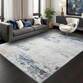 Toneed Abstract Area Rug Modern Washable Rug Soft Non Slip Rug Low Pile by Toneed