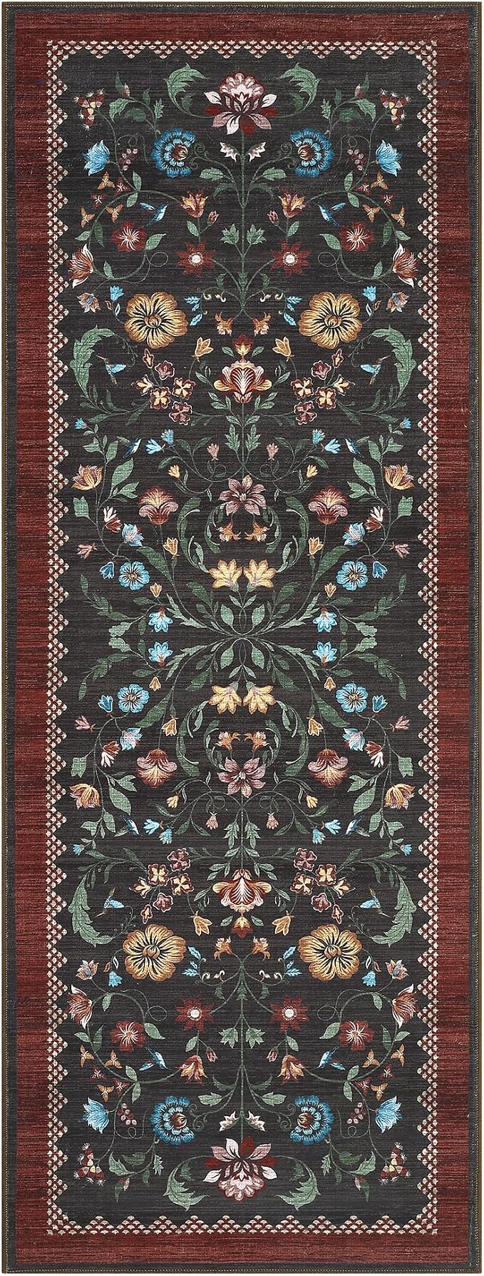 GarveeHome Floral Rug 2.5x8 Runners - Image 4