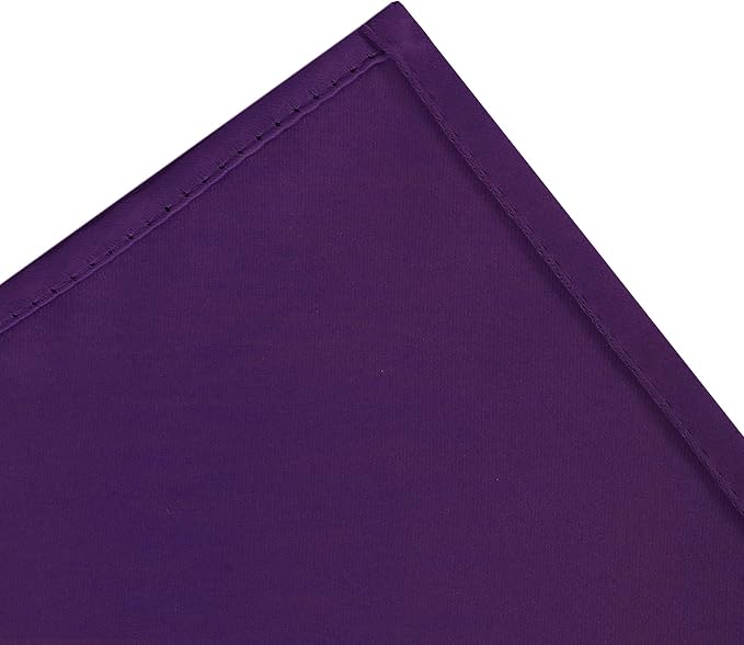 LEMOMO Purple Thermal Blackout Curtains/52 x 72 Inch/Set of 2 Panels Room - Image 8