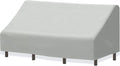 Simple Houseware 3-Seater Patio Sofa Cover Waterproof, 79 x 38 x 29 Inches