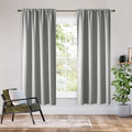 RYB HOME Bedroom Blackout Curtains 72 inches Long, 100% Blackout Thermal by RYBHOME