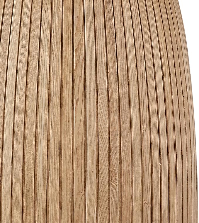 Wooden Kitchen Round Dining Table for 4-6, Round Kitchen Table with Circular Tabletop with Wood Pedestal Base, Rustic Farmhouse Furniture