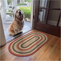 Homespice Chester Oval Braided Rugs 20x30 Perfect for Any Kitchen, Bathroom or Entryway