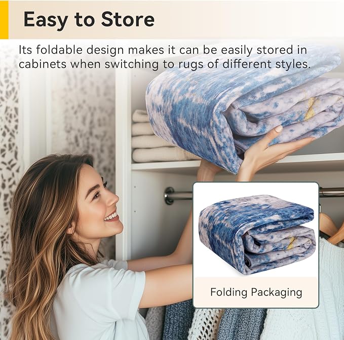 Washable Area Rugs 3'x5' Non-Slip Modern Abstract Soft - Image 7