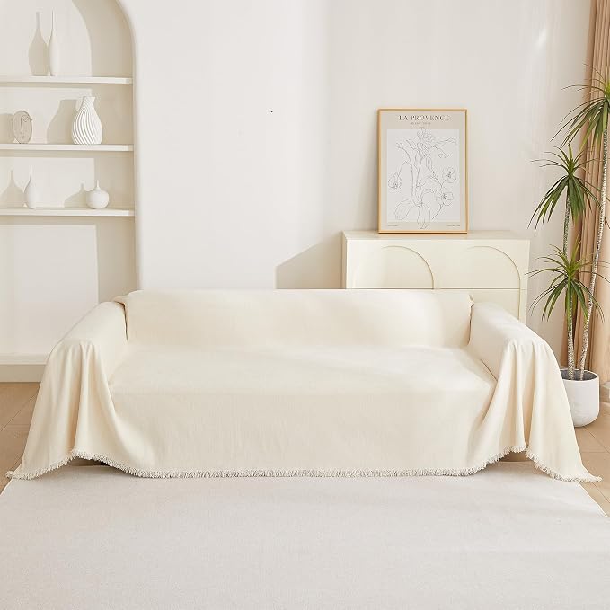 MYSKY HOME Sofa Covers Couch Cover Chenille Sofa Cover Sectional Couch Covers - Image 8