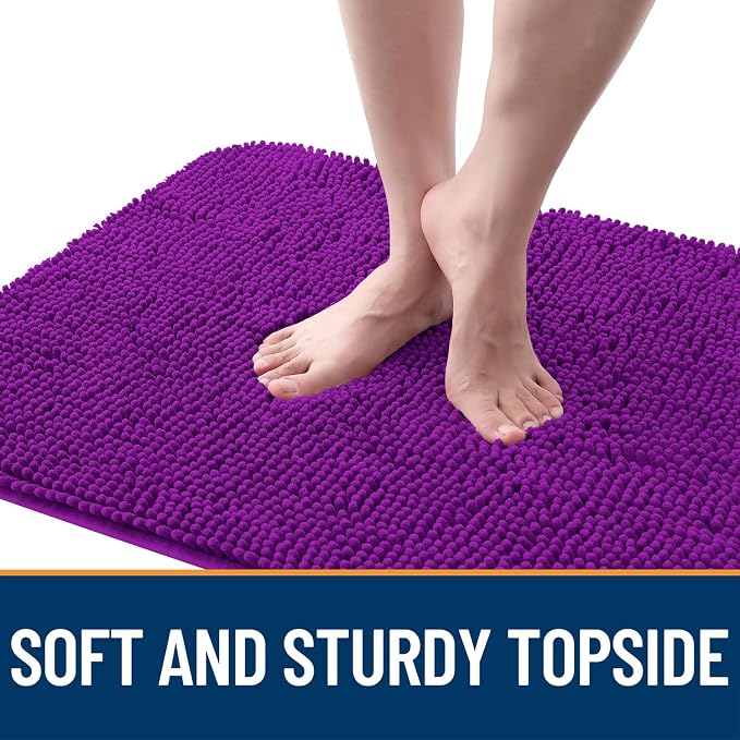 OLANLY Dog Door Mat for Muddy Paws 47x32, Absorbs Moisture and Dirt, Absorbent - Image 4