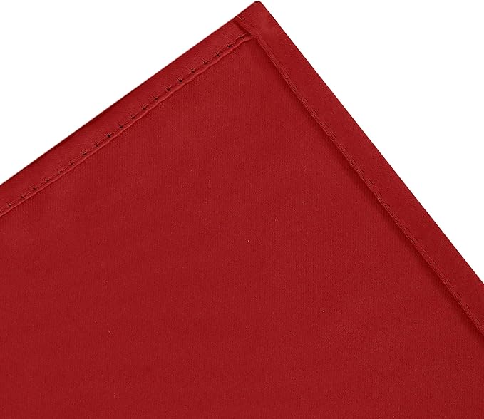 LEMOMO Blackout Curtains 52 x 84 inch/Bright Red Curtains Set of 2 - Image 8