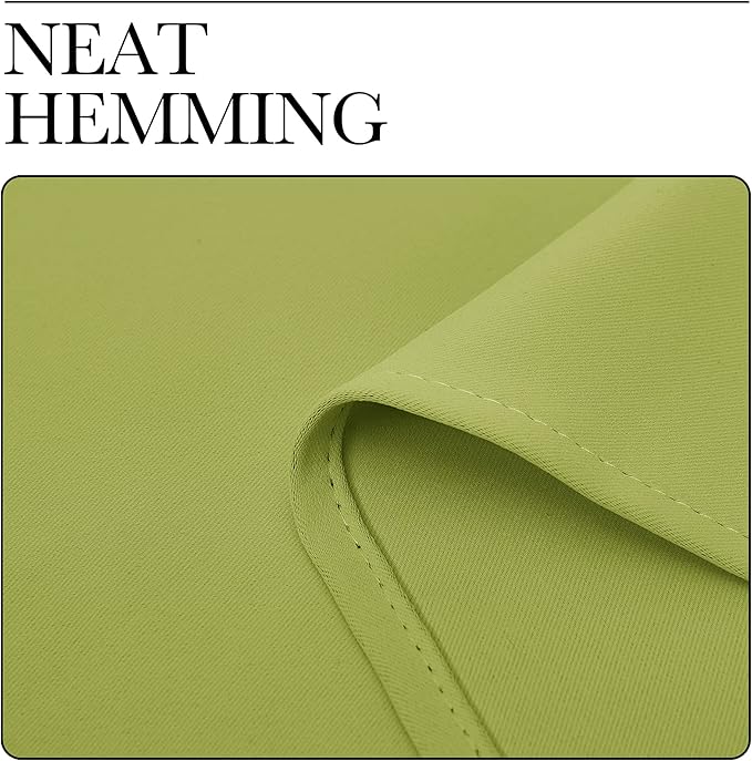 NICETOWN Green Blackout Curtains Window Panels, Window Treatment Thermal - Image 6