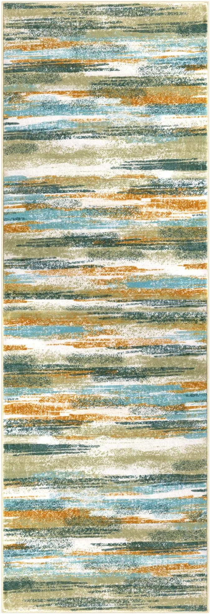 Lansny Modern Abstract Runner Rug 3x10 - Image 9