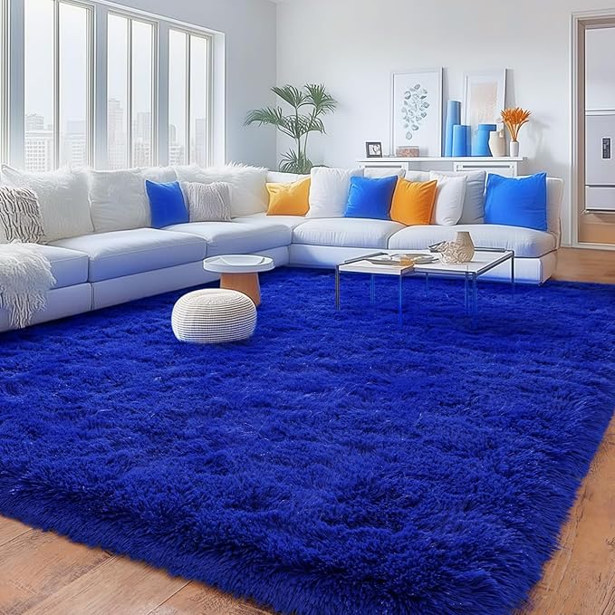Rugs for Living Room 5x7, Soft Shaggy Modern Shag Area Rug for Bedroom - Image 9