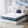 Full Size Mattress 10 Inch, Hybrid Full Mattress in a Box, Full Bed Mattress with Individual Pocket Springs and Pressure-Relieving Memory Foam, Breathable, Medium Firm Mattress 75"x54"x10"