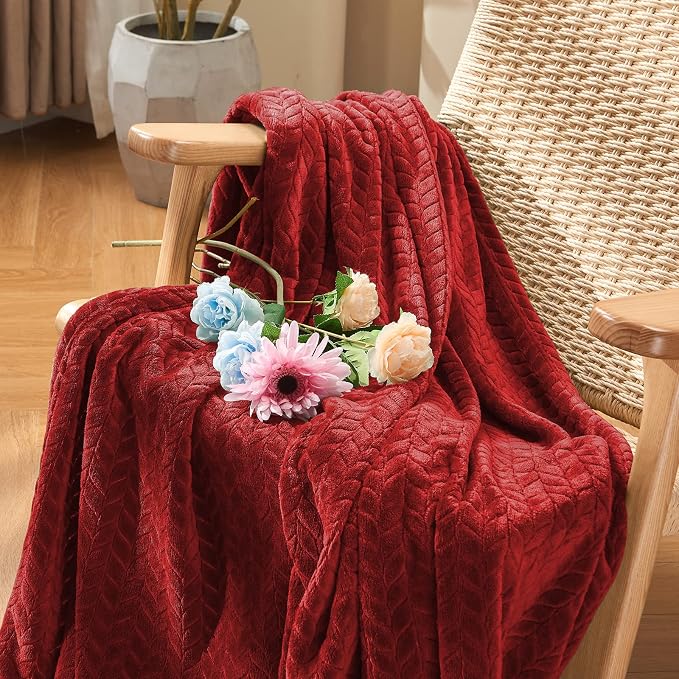 inhand Fleece Throw Blanket, Super Soft Fuzzy Blanket - Image 2