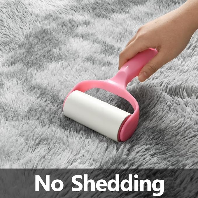 Deerhoo Shag Area Rug, 4 X 6 Tie-Dyed Plush Fuzzy Rugs - Image 5