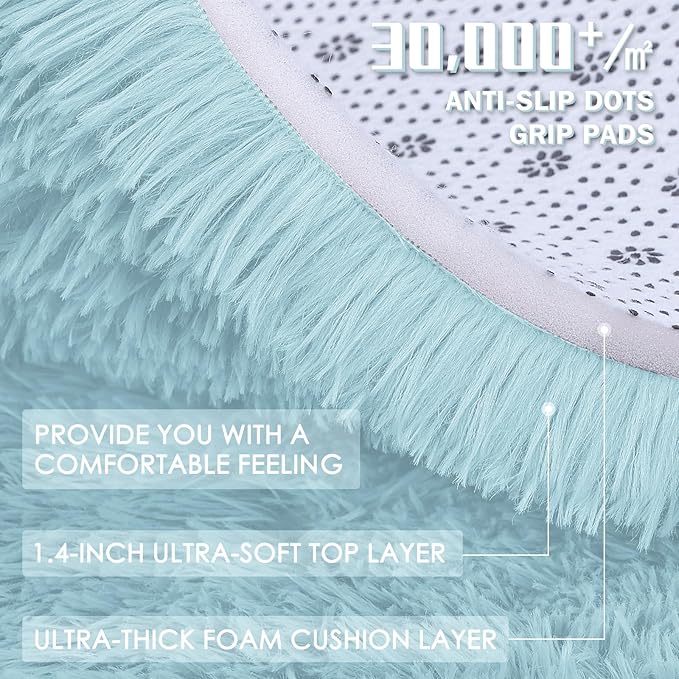 OLANLY 8x10 Machine Washable Large Area Rugs - Image 8