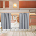 RYB HOME Basement Bathroom Kitchen Cafe Blackout Privacy Curtains, Short by RYBHOME