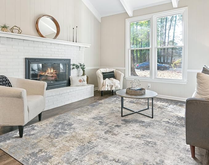 UERMEI 10x14 Area Rug Living Room Rugs - Image 3