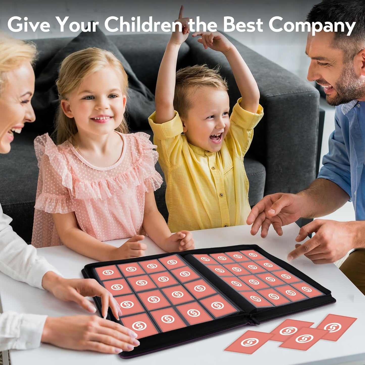 1000+ Pockets Trading Card Binder, Premium 16 Pocket Card Binder, Ringless Side Loading Collection Album Holder Folders for MTG, TCG, Game Cards & Sports Cards (Pink)