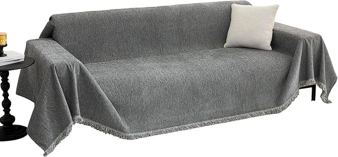 MYSKY HOME Oversized Couch Cover Sofa Covers Couch Covers by MYSKYHOME