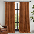 RYB HOME Velvet Curtains 108 inch, Room Darkening Window Curtains by RYBHOME