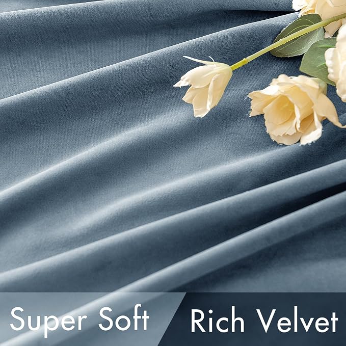 MIULEE Velvet Curtains 84 inches - Image 4