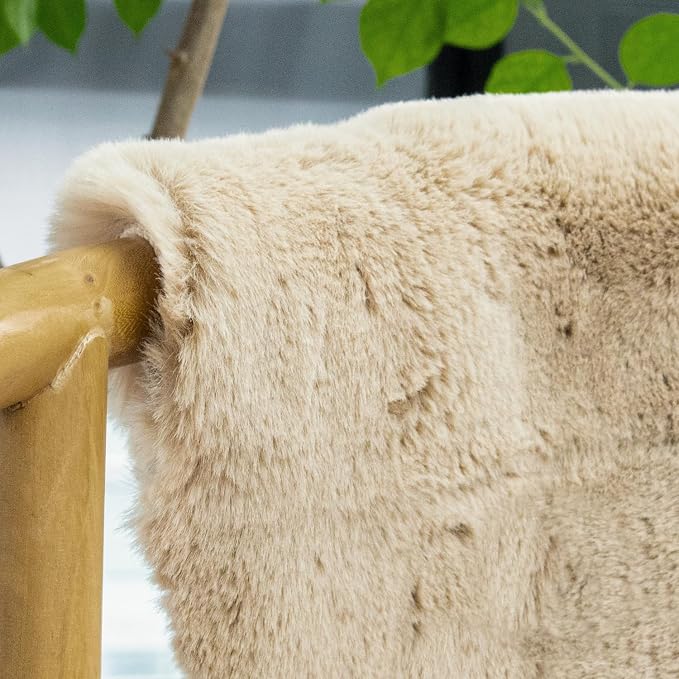 ORINOVA Camel Washable Shag Area Rugs - Image 4
