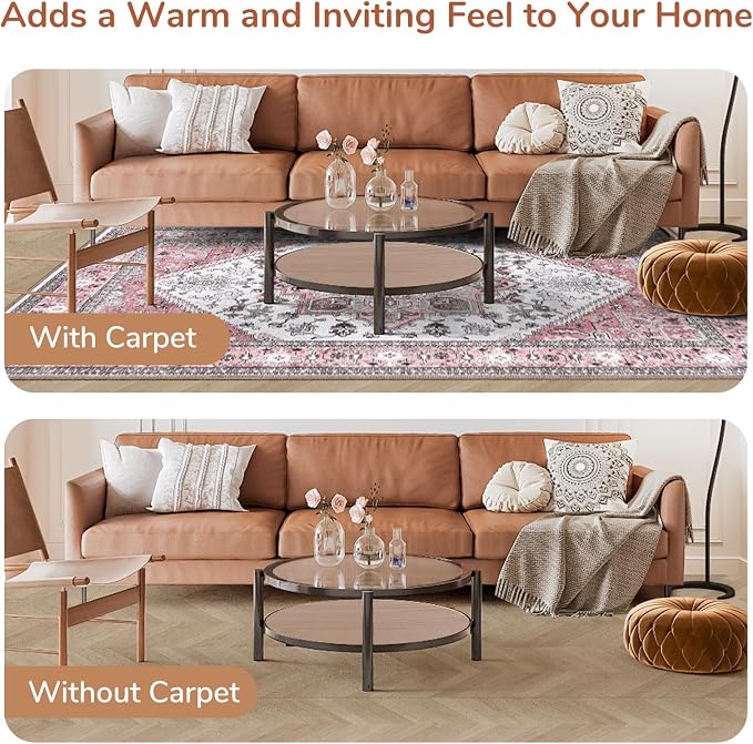 OPPODREAM Soft 6x9 Area Rugs, Washable Rug 6x9 - Image 8