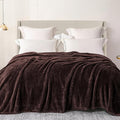 Exclusivo Mezcla Plush Fuzzy Fleece Bed Blanket King Size, Super Soft, Fluffy by ExclusivoMezcla